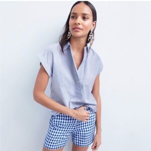 J. Crew Short Sleeve Popover Shirt